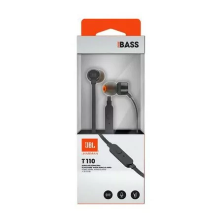 Headphones JBL - Pure Bass - Black - T110BLK
