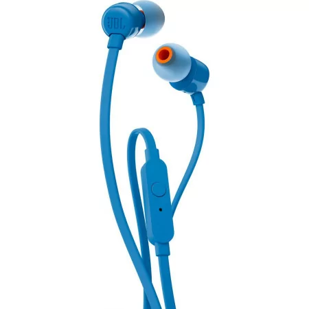 JBL Headphones - Pure Bass - White - T110BLU