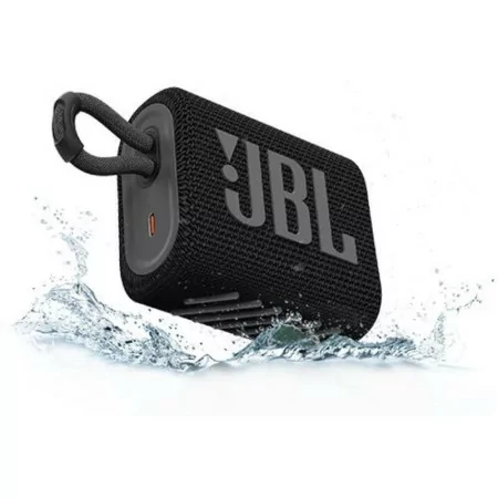Coluna Portátil JBL GO 3 - IP67 - Preta - GO3BLK