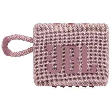 Coluna Portátil JBL GO 3 - IP67 - Rosa - GO3PINK