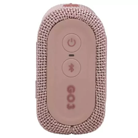 Coluna Portátil JBL GO 3 - IP67 - Rosa - GO3PINK