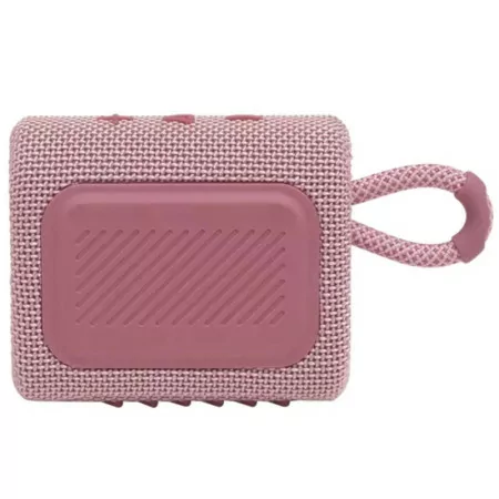 Coluna Portátil JBL GO 3 - IP67 - Rosa - GO3PINK