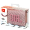 Coluna Portátil JBL GO 3 - IP67 - Rosa - GO3PINK