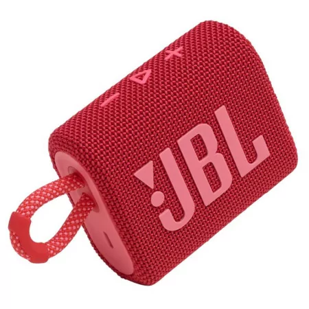 Coluna Portátil JBL GO 3 - IP67 - Vermelha - GO3RED