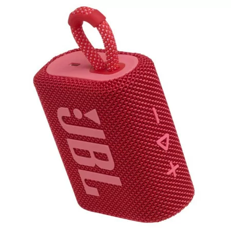 Coluna Portátil JBL GO 3 - IP67 - Vermelha - GO3RED