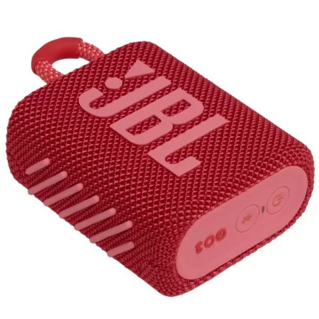 Coluna Portátil JBL GO 3 - IP67 - Vermelha - GO3RED