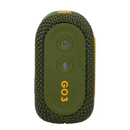 Coluna Portátil JBL GO 3 - IP67 - Verde/Rosa - GO3GRNPNK