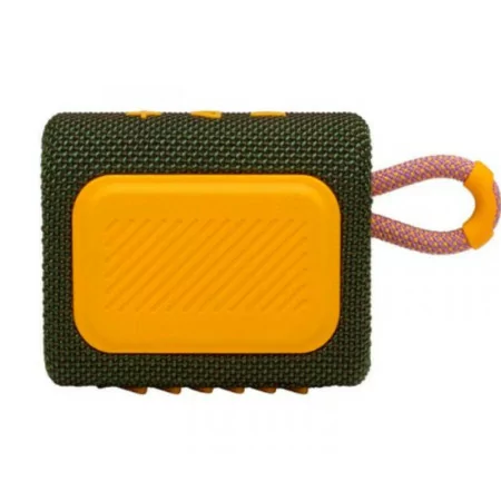 Coluna Portátil JBL GO 3 - IP67 - Verde/Rosa - GO3GRNPNK