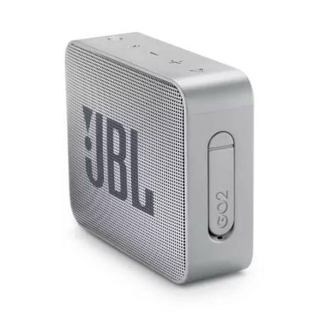 Coluna Portátil JBL GO 2 - IPX7 - Cinza - GO2GREY