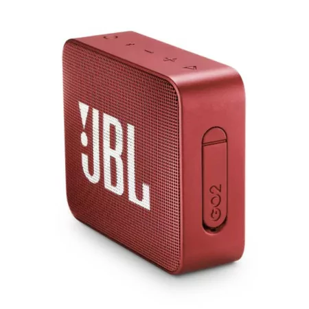 Coluna Portátil JBL GO 2 - IPX7 - Vermelho - GO2RED