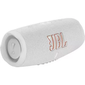 Coluna JBL CHARGE 5 - Portátil - Waterproof - Branco- CHARGE5WHT