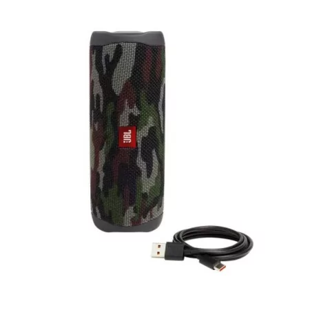 Coluna JBL FLIP5 Portátil - Waterproof - Branco - 5SQUAD