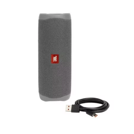 Coluna JBL FLIP 5 Portátil - Waterproof - Cinza - 5GRY