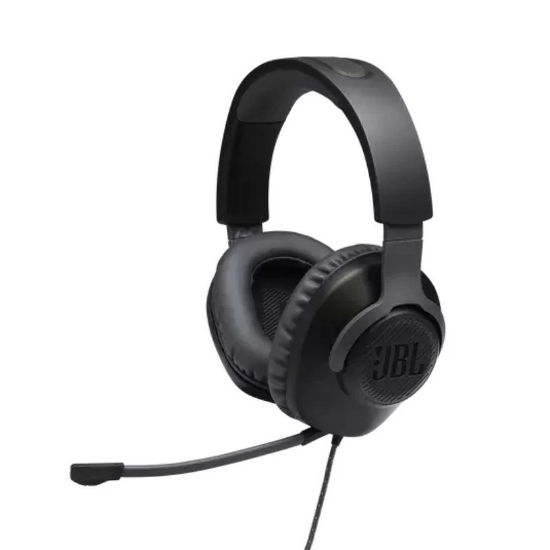 Auscultadores Gaming JBL - Preto - QUANTUM100BLK Auscultadores Gaming JBL - Preto - QUANTUM100BLK