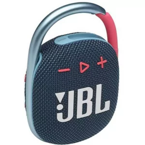 Coluna Portátil JBL Clip 4 - IP67 - Azul/Rosa 4BLUPNK