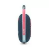 Coluna Portátil JBL Clip 4 - IP67 - Azul/Rosa 4BLUPNK
