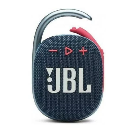 Coluna Portátil JBL Clip 4 - IP67 - Azul/Rosa 4BLUPNK