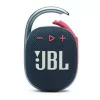 Coluna Portátil JBL Clip 4 - IP67 - Azul/Rosa 4BLUPNK