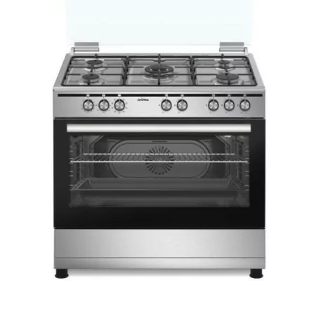Cocina de Gas Orima - 4 Quemadores - 98L - Clase A - Inox - OR-960-XE