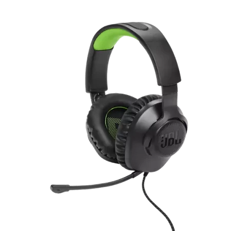 Auscultadores Gaming JBL - Preto/Verde - QUANTUM100XBLKGRE