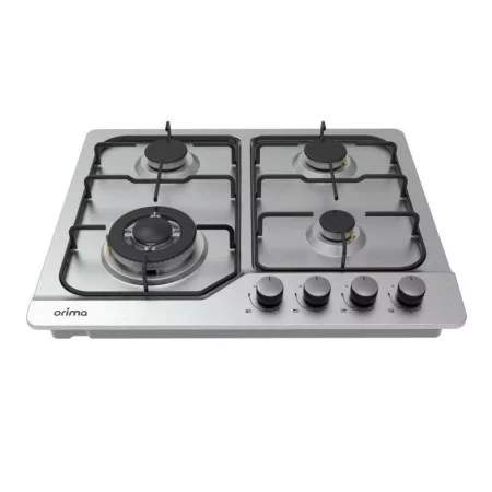 Orima Gas Hob - 4 Burners - Grey - ORQ-43-IT-GN