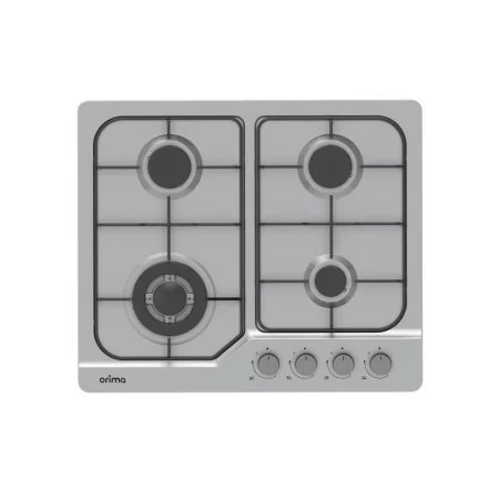 Placa de Gas Orima - 4 Quemadores - Gris - ORQ-43-IT-GN