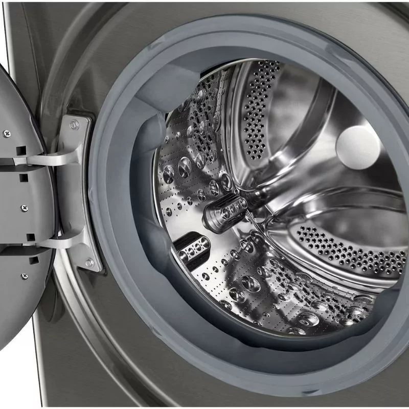 Máquina de Lavar Roupa LG - 9Kg - 1400RPM - Classe A - Platinum Silver - F4WR709SGS