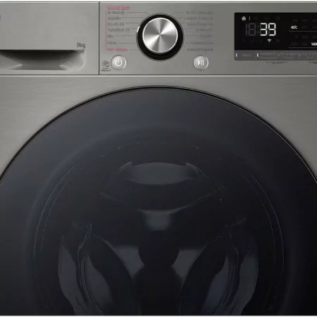 Máquina de Lavar Roupa LG - 9Kg - 1400RPM - Classe A - Platinum Silver - F4WR709SGS