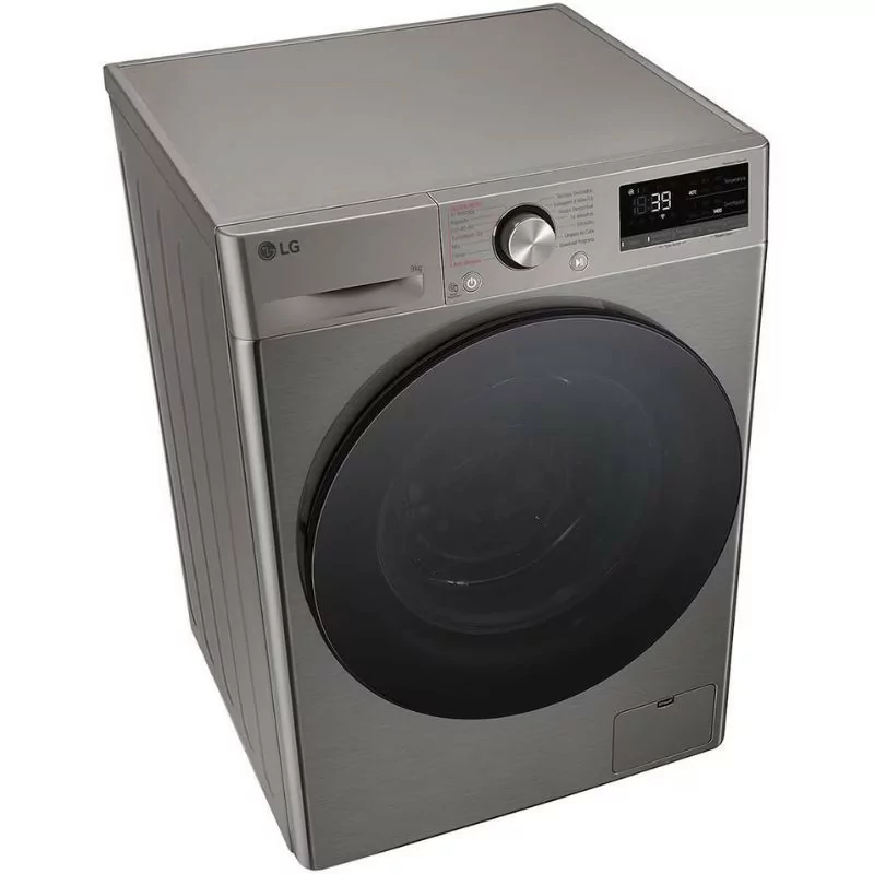 LG Washing Machine - 9Kg - 1400RPM - Class A - Platinum Silver - F4WR709SGS