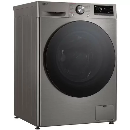 Máquina de Lavar Roupa LG - 9Kg - 1400RPM - Classe A - Platinum Silver - F4WR709SGS