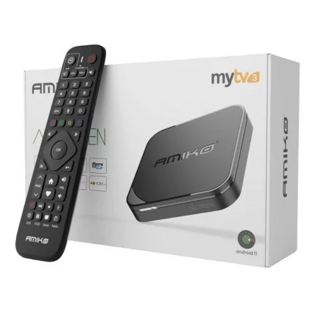 Amiko A11 Green - 2GB/16GB - Android 11 - Box IPTV - MyTV 3 - Dual-Band|Amiko|5999883027875
