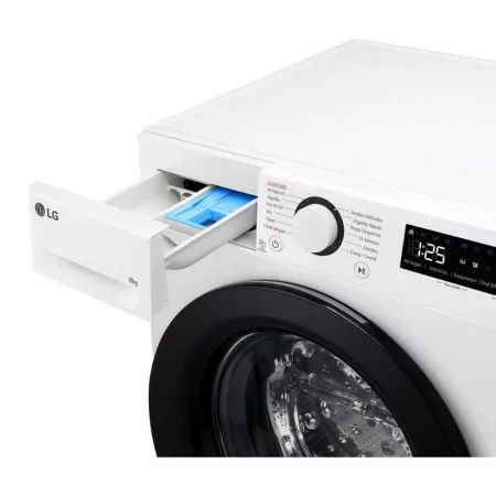 Maquina Lavar Roupa LG - 8KG - 1200RPM - Classe A - Branca - F2WR5S8S6W