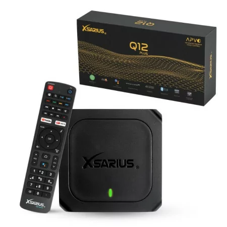 Xsarius Q12 Plus OTT 4K UHD - 4GB/32GB - Android 12