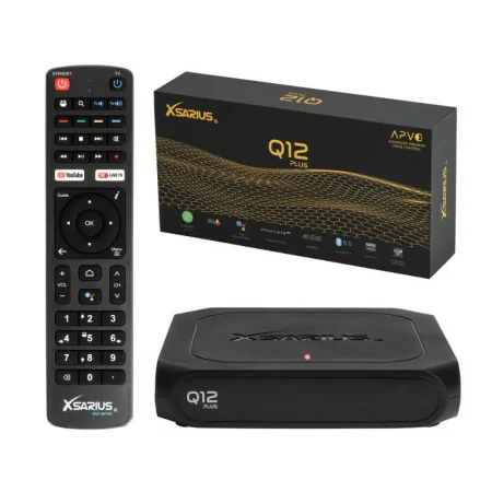 Xsarius Q12 Plus OTT 4K UHD - 4GB/32GB - Android 12