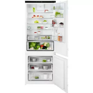 AEG Combined Refrigerator - 376L - White - NSC7G751