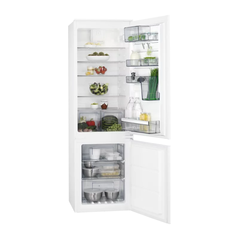 Frigorífico Combinado AEG - 251L - Branco - SCE618E5TS Frigorífico Combinado AEG - 251L - Branco - SCE618E5TS