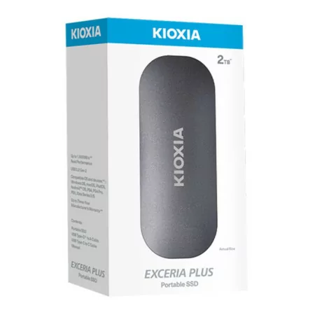 KIOXIA EXCERIA PLUS External SSD - 1TB - Portable - LXD10S001TG8