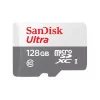 Cartão de Memória SanDisk Ultra 128GB - MicroSD HC com Adaptador - Classe 10 - 100MB/s