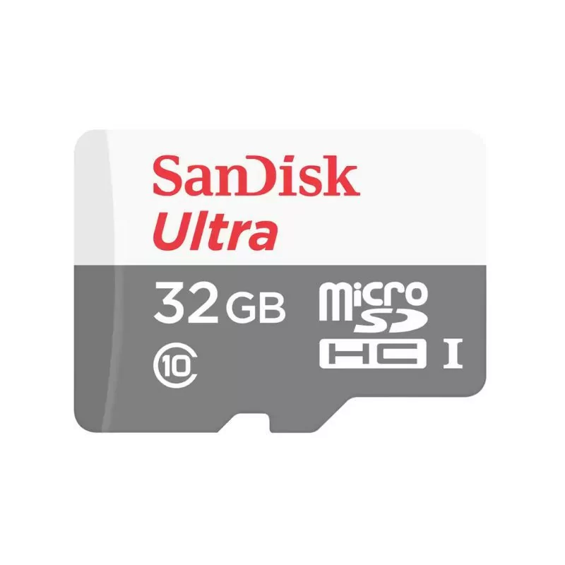 SanDisk Ultra 32GB Memory Card - MicroSD HC with Adapter - Class 10 - 100MB/s SanDisk Ultra 32GB Memory Card - MicroSD HC with Adapter - Class 10 - 100MB/s