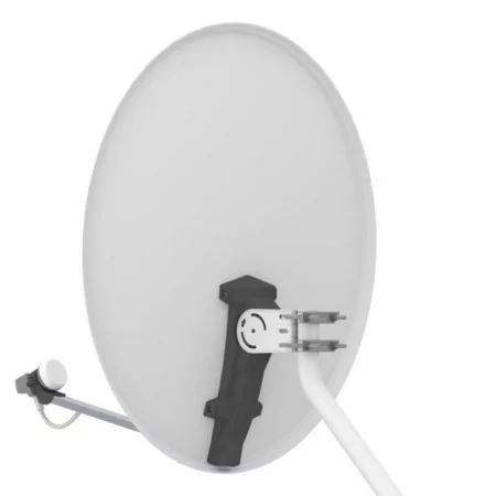 Aluminum Satellite Antenna 80cm - 80PB - AP0028 - 2 Clamps