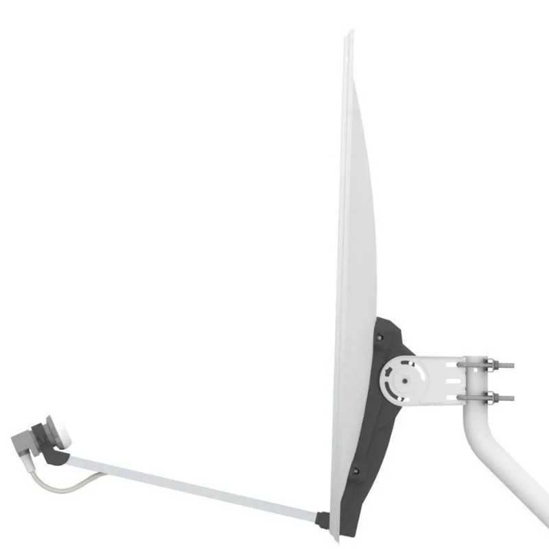 Aluminum Satellite Antenna 80cm - 80PB - AP0028 - 2 Clamps