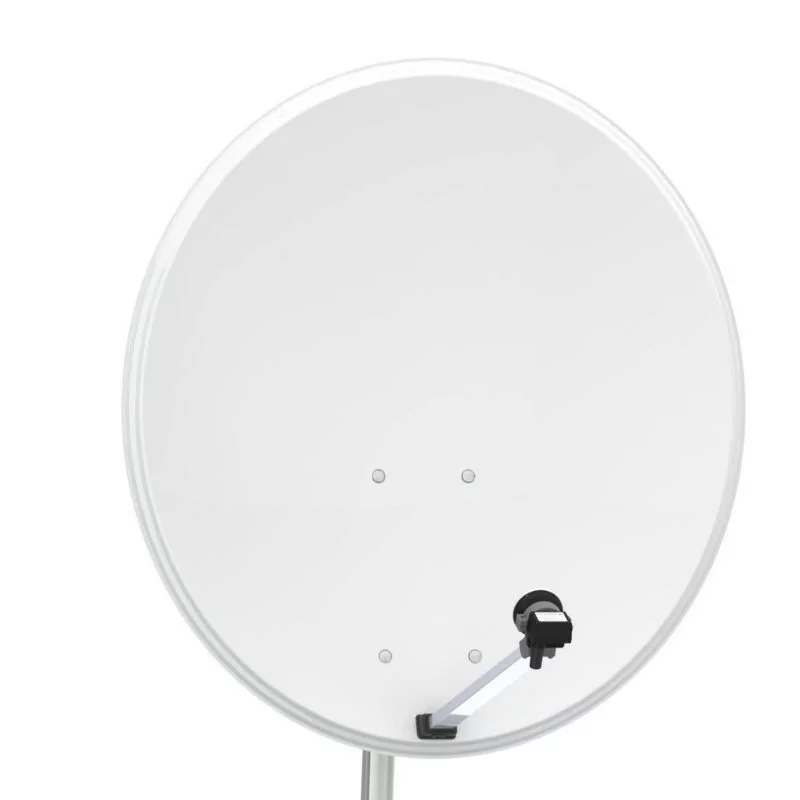 Aluminum Satellite Antenna 80cm - 80PB - AP0028 - 2 Clamps