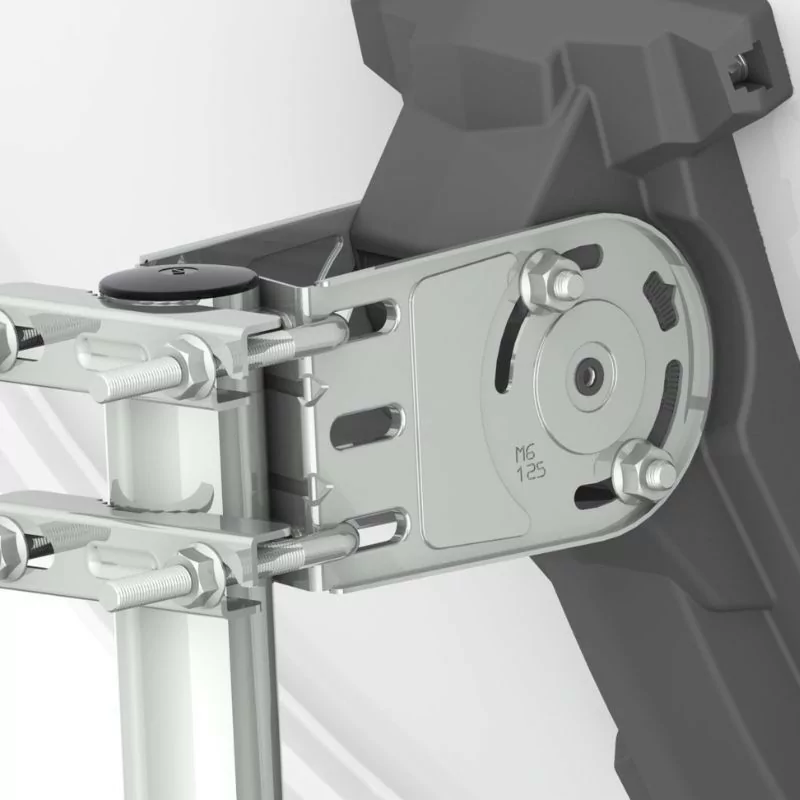 Aluminum Satellite Antenna 80cm - 80PB - AP0028 - 2 Clamps