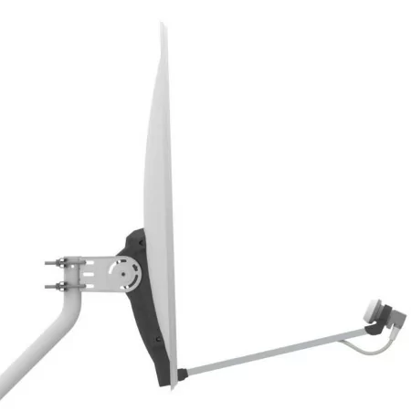 Antena Parabólica Alumínio 80cm - 80PB - AP0028 - 2 Grampos|Daxis|7924410272231
