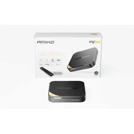 Amiko A11 Green+ BT - Android TV Box - 2GB/16GB - MyTV 3