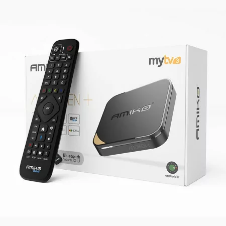 Amiko A11 Green+ BT - Box Android TV - 2GB/16GB - MyTV 3