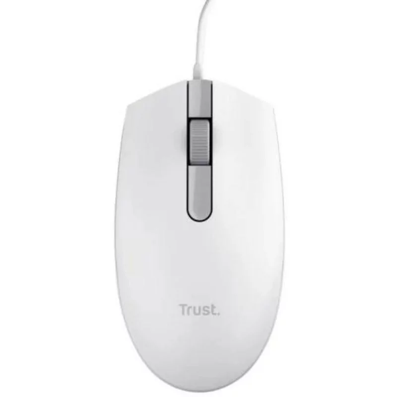 Rato Trust TM-101 - 1200 DPI - Branco Rato Trust TM-101 - 1200 DPI - Branco