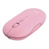 Rato Trust Puck - 1600 DPI - Wireless - Rosa