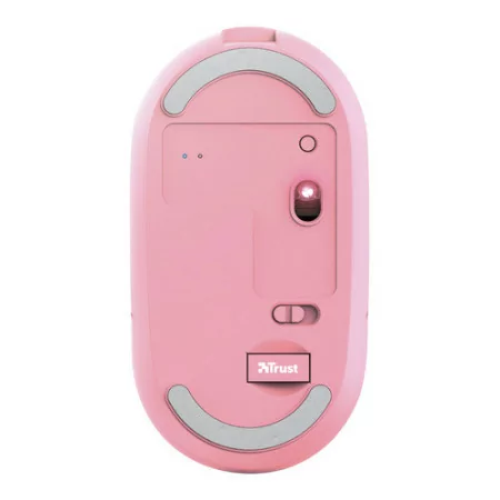 Trust Puck Mouse - 1600 DPI - Wireless - Pink