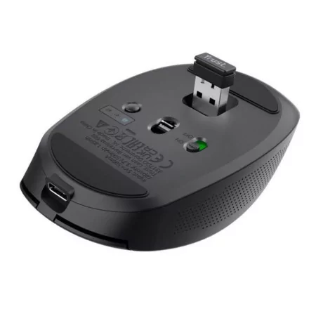 Trust Ozaa Mouse - 3200 DPI - Wireless - Black